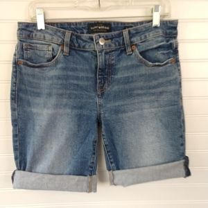 LUCKY BRAND | The Bermuda Mid Rise Med Wash Shorts